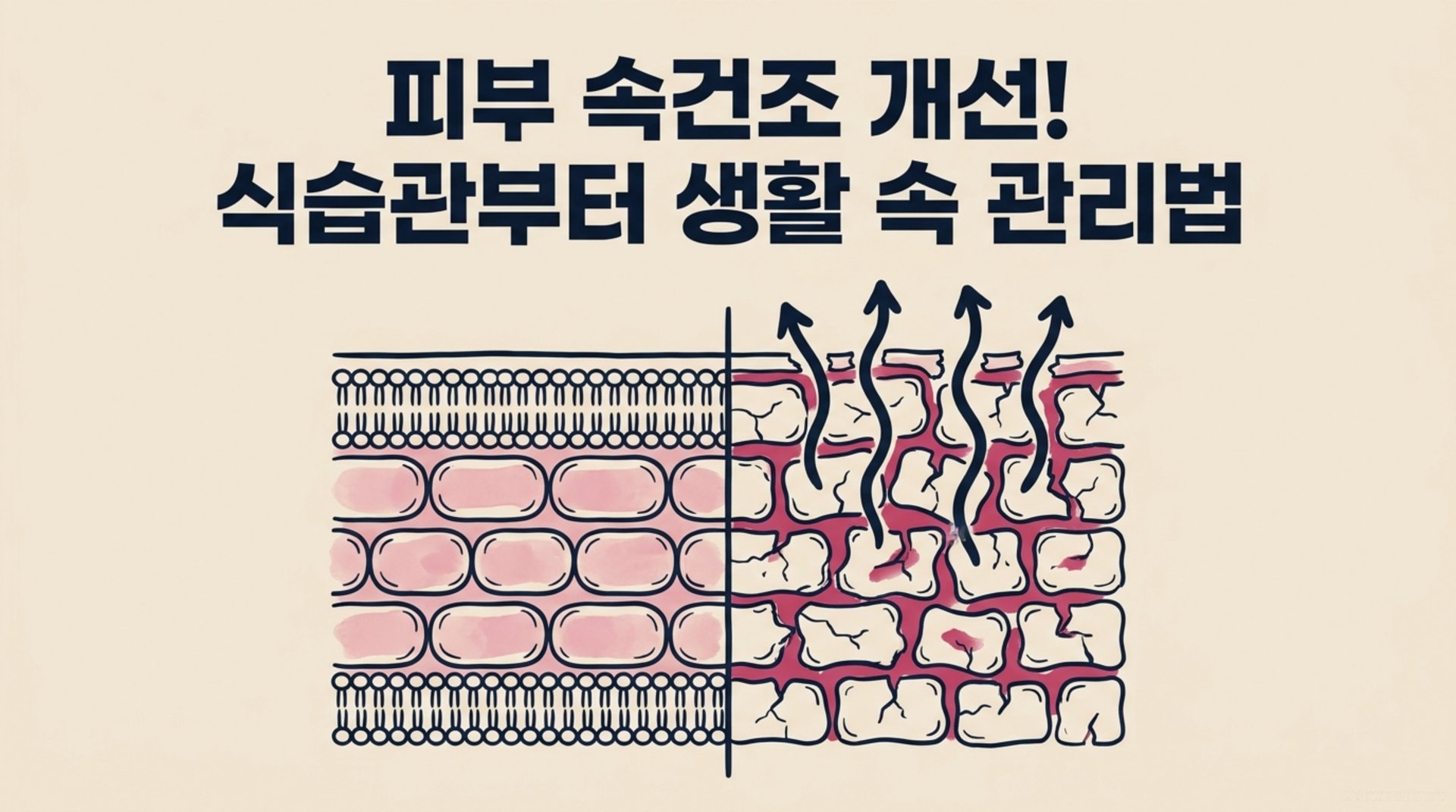 남가좌동 한의원 피부 속건조 개선! 식습관부터 생활 속 관리법 안내 이미지