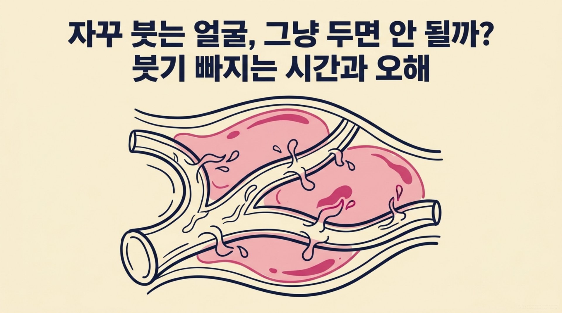 남가좌동 한의원 자꾸 붓는 얼굴, 그냥 두면 안 될까? 붓기 빠지는 시간과 오해 안내 이미지