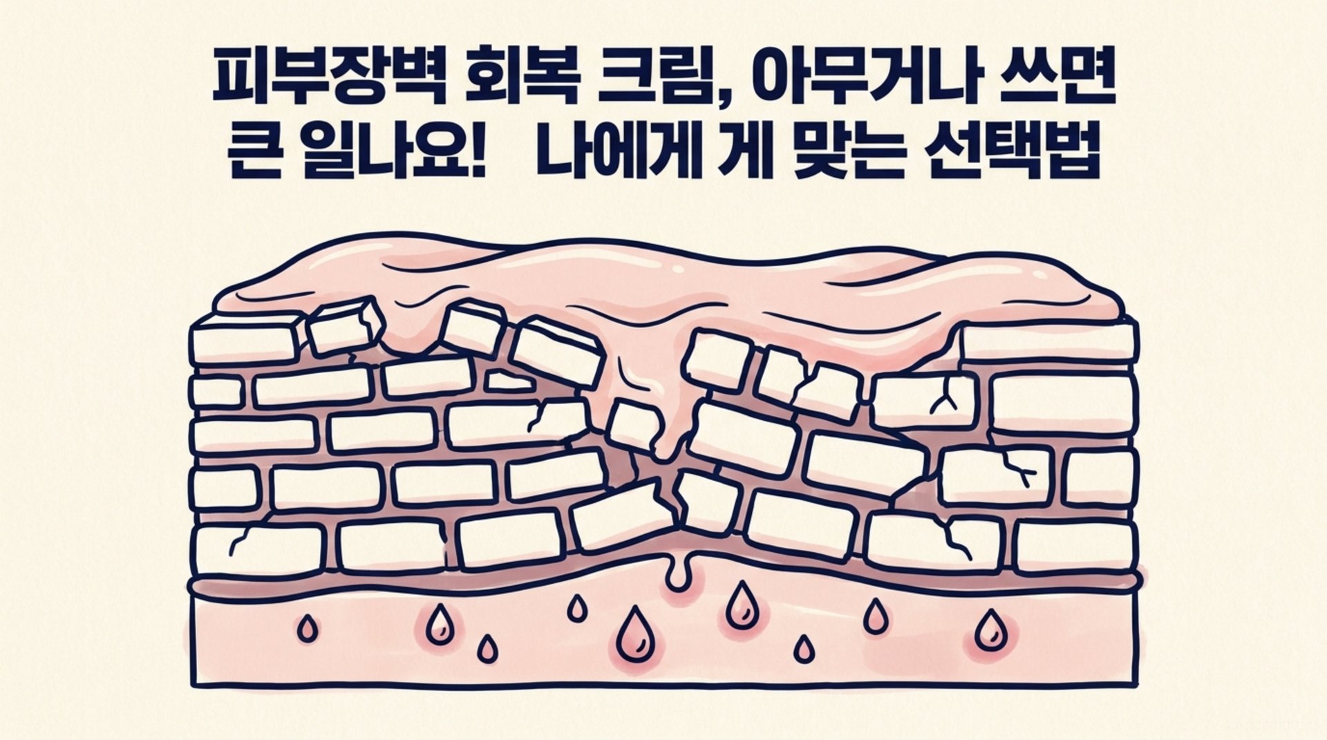 남가좌동 한의원 피부장벽 회복 크림, 아무거나 쓰면 큰일나요! 나에게 맞는 선택법 안내 이미지
