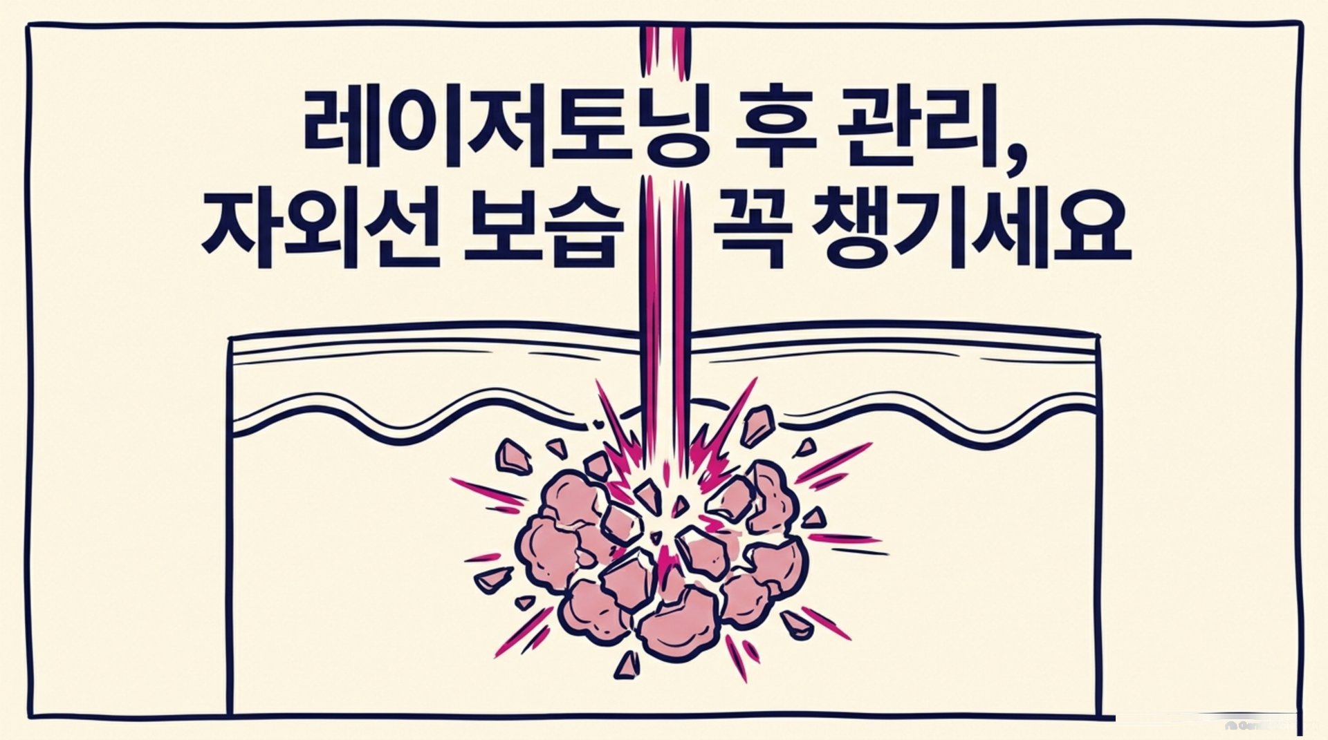 남가좌동 한의원 레이저토닝 후 관리, 자외선 보습 꼭 챙기세요 안내 이미지