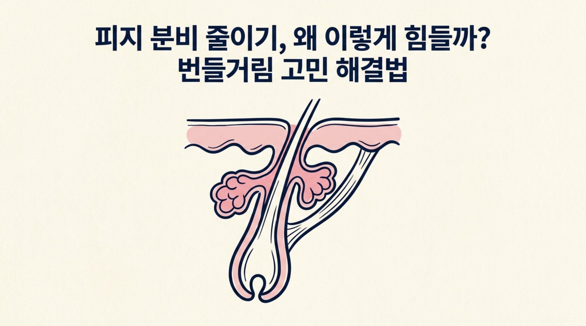 남가좌동 한의원 피지 분비 줄이기, 왜 이렇게 힘들까? 번들거림 고민 해결법 안내 이미지