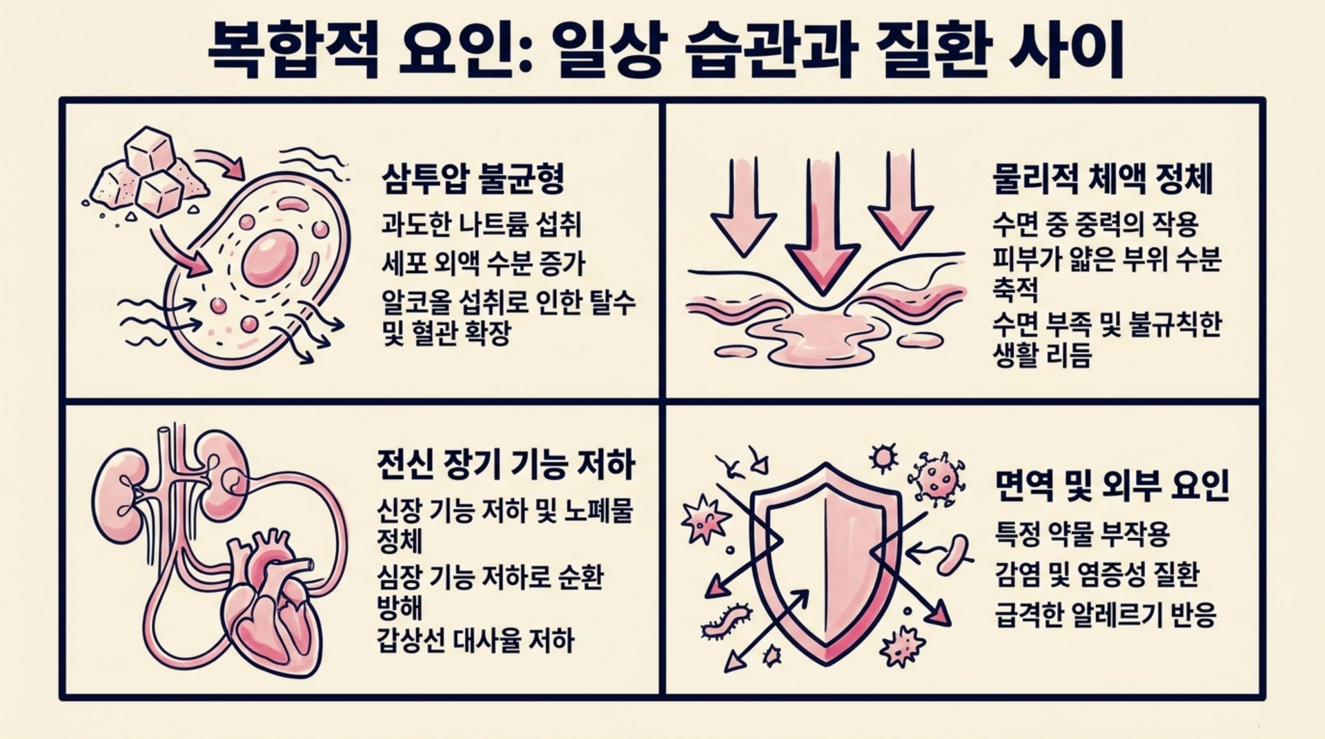 북가좌동 한의원 복합적 요인: 일상 습관과 질환 사이 안내 이미지