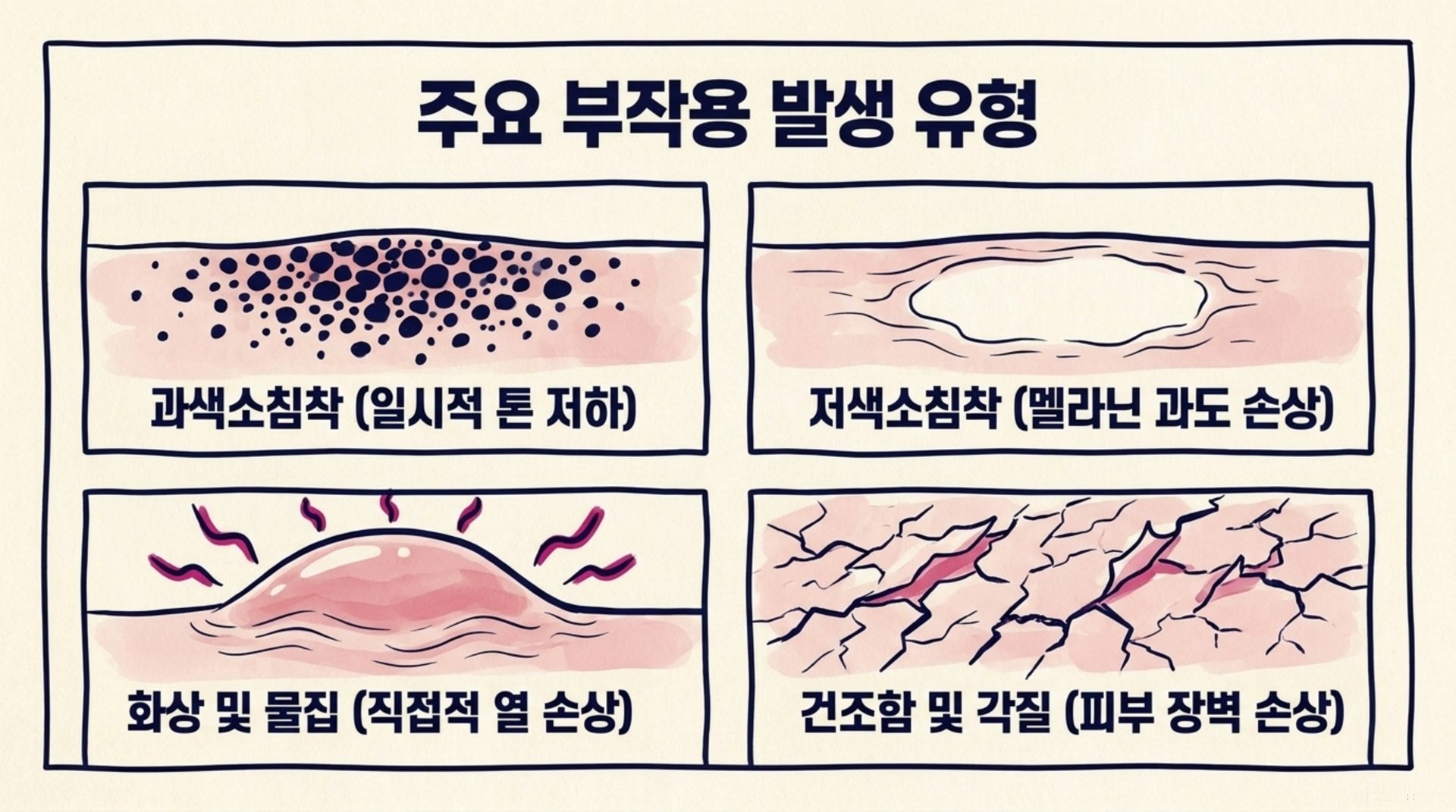 서대문구 한의원 주요 부작용 발생 유형 안내 이미지