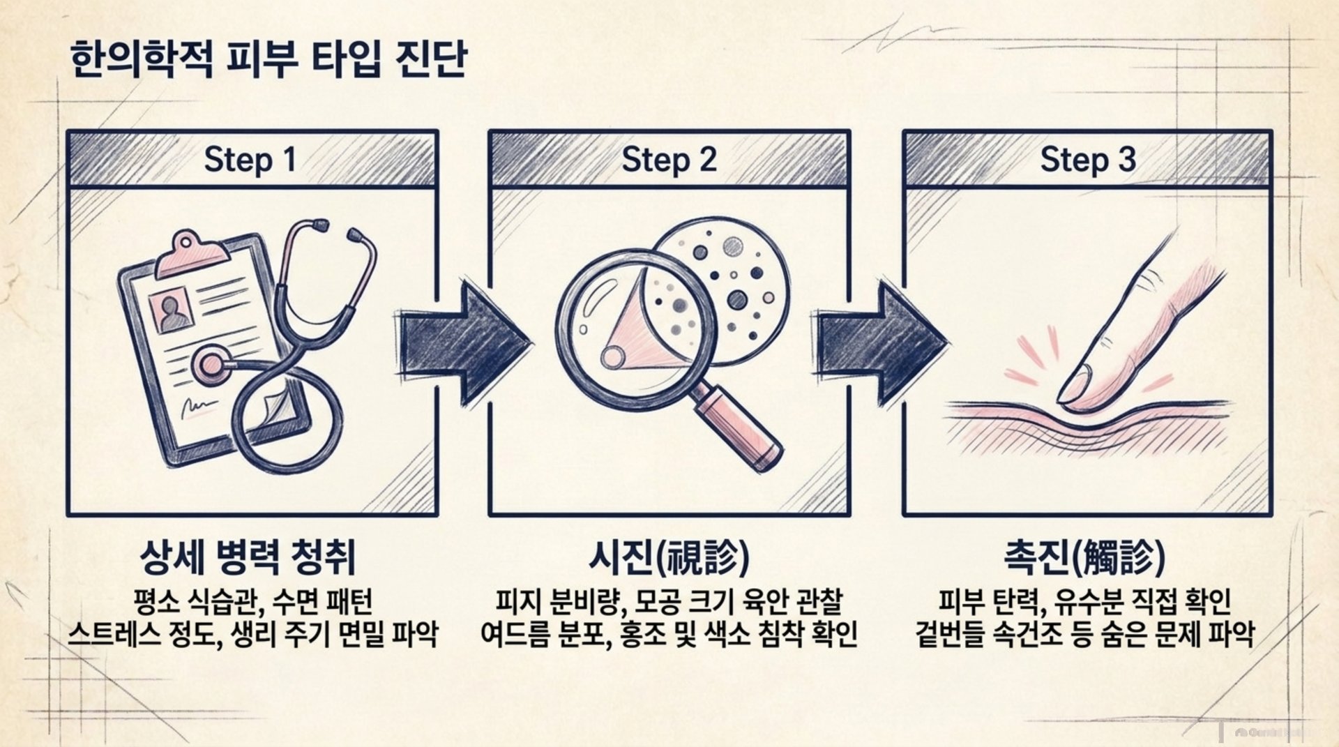 남가좌동 한의원 한의학적 피부 타입 진단 안내 이미지