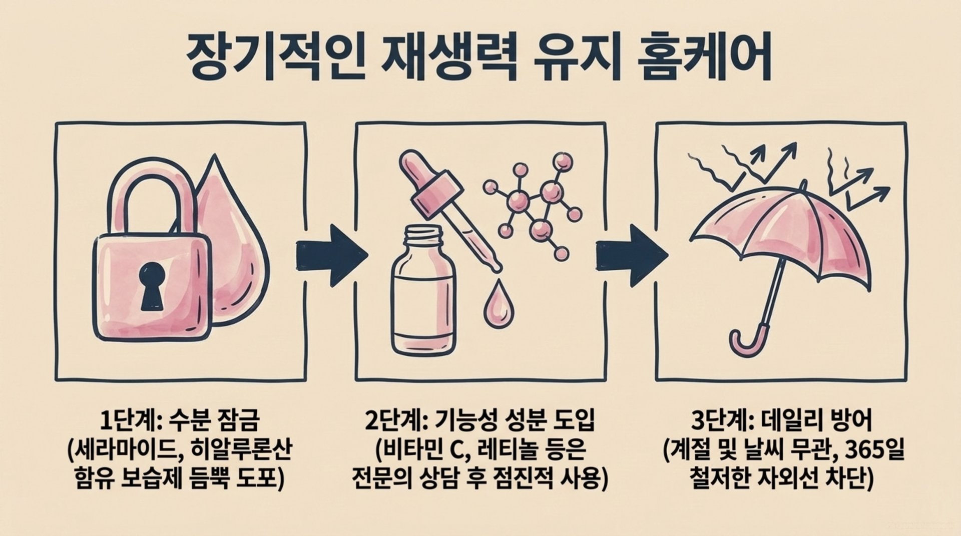 남가좌동 한의원 장기적인 재생력 유지 홈케어 안내 이미지