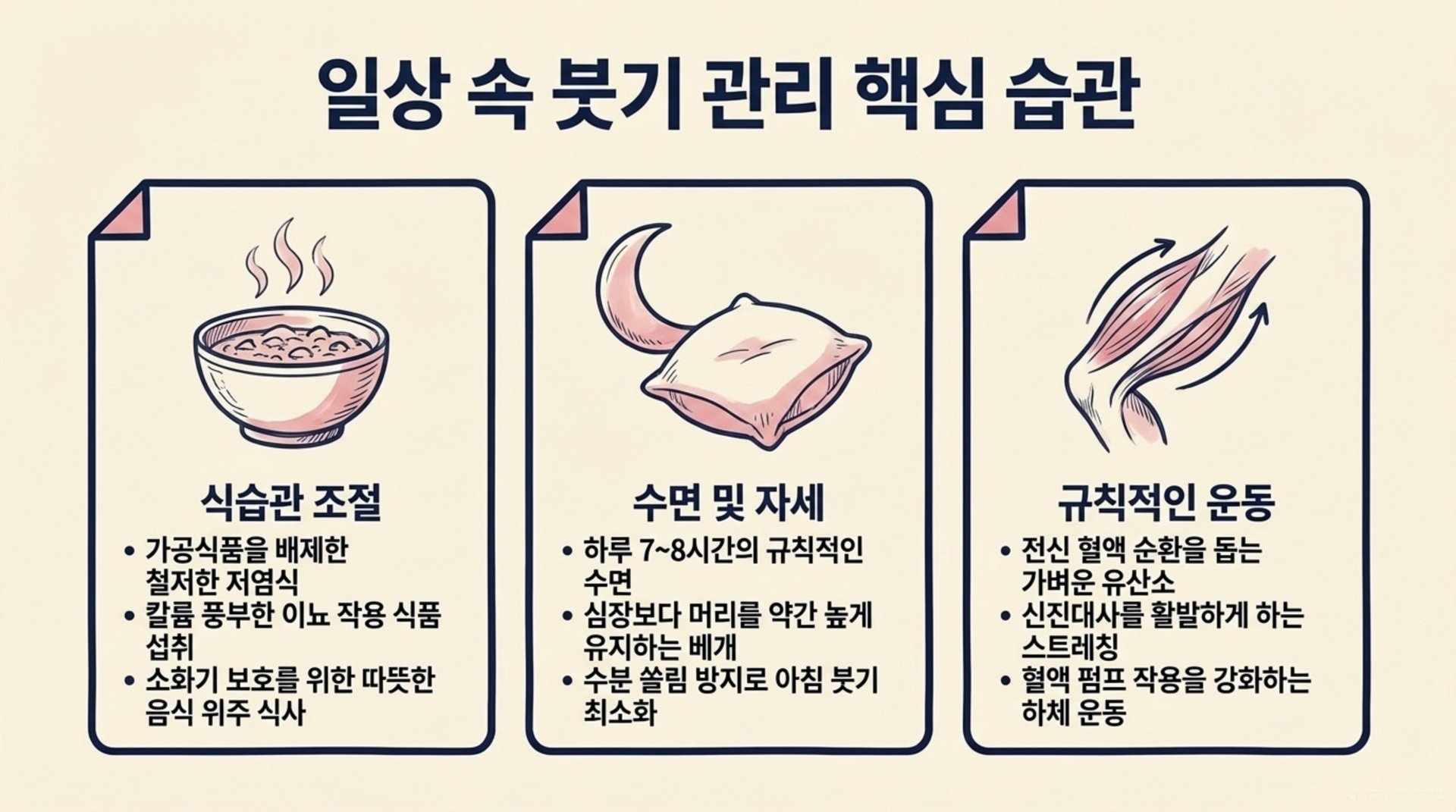 북가좌동 한의원 일상 속 순환 촉진: 생활 습관과 림프 마사지 안내 이미지