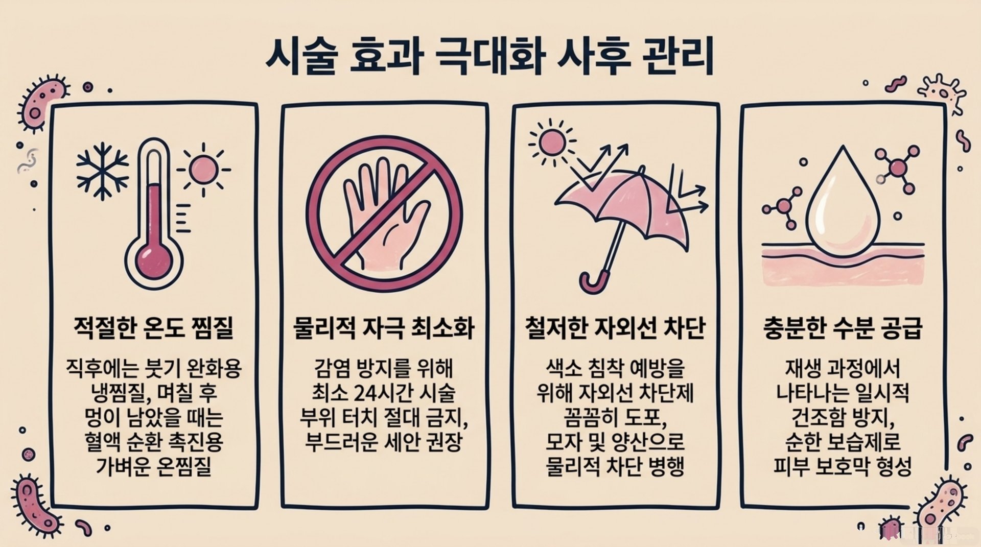 북가좌동 한의원 시술 효과 극대화 사후 관리 안내 이미지