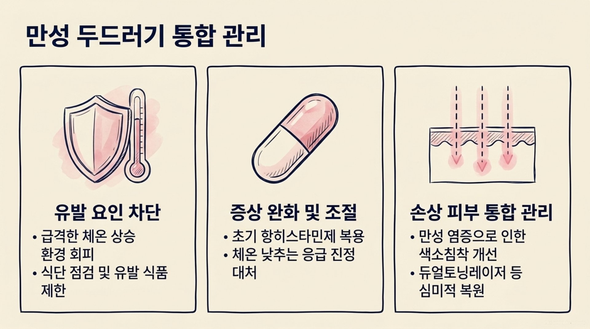 서대문구 한의원 만성 두드러기 통합 관리 안내 이미지