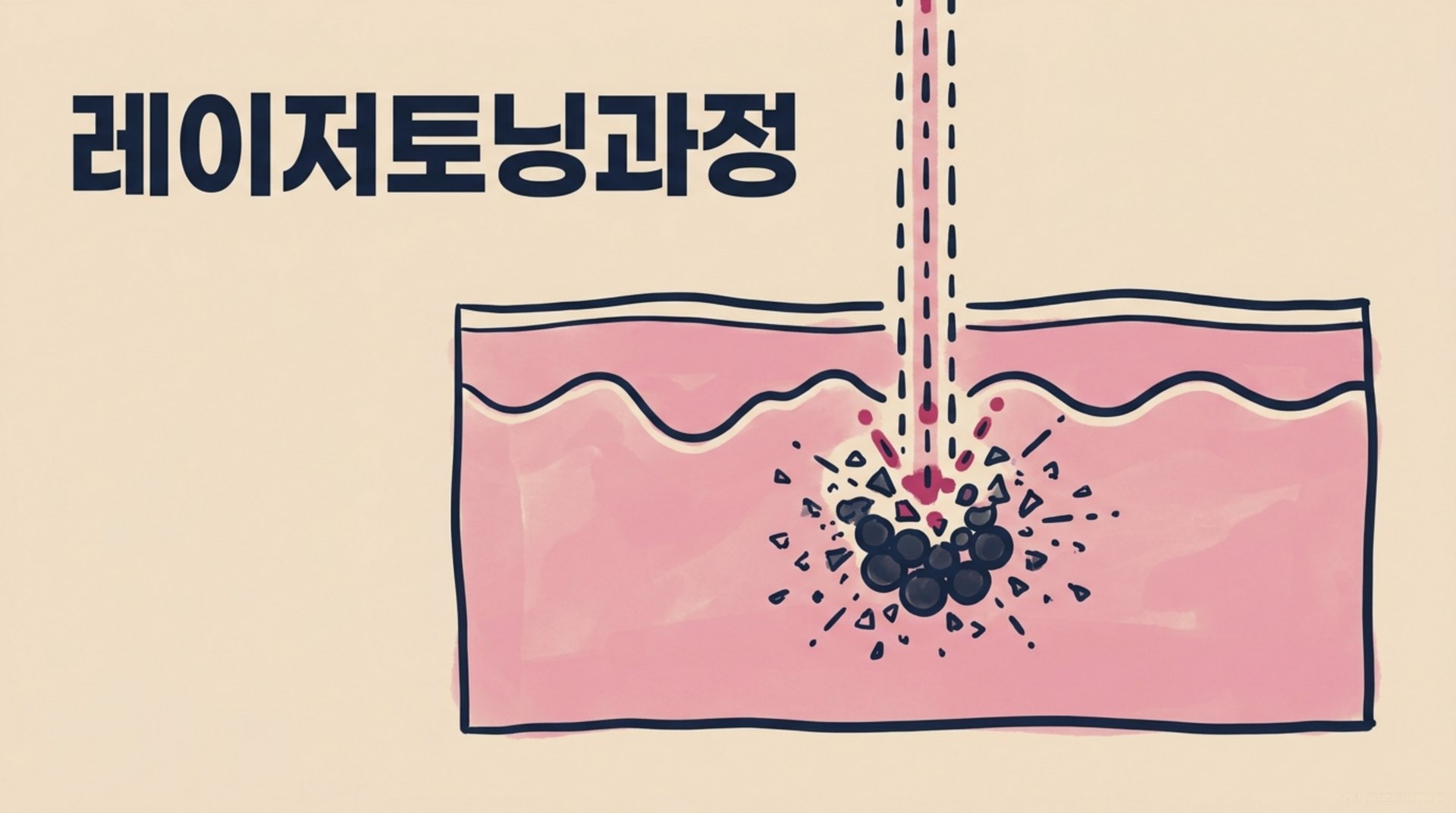 남가좌동 한의원 레이저토닝과정 안내 이미지