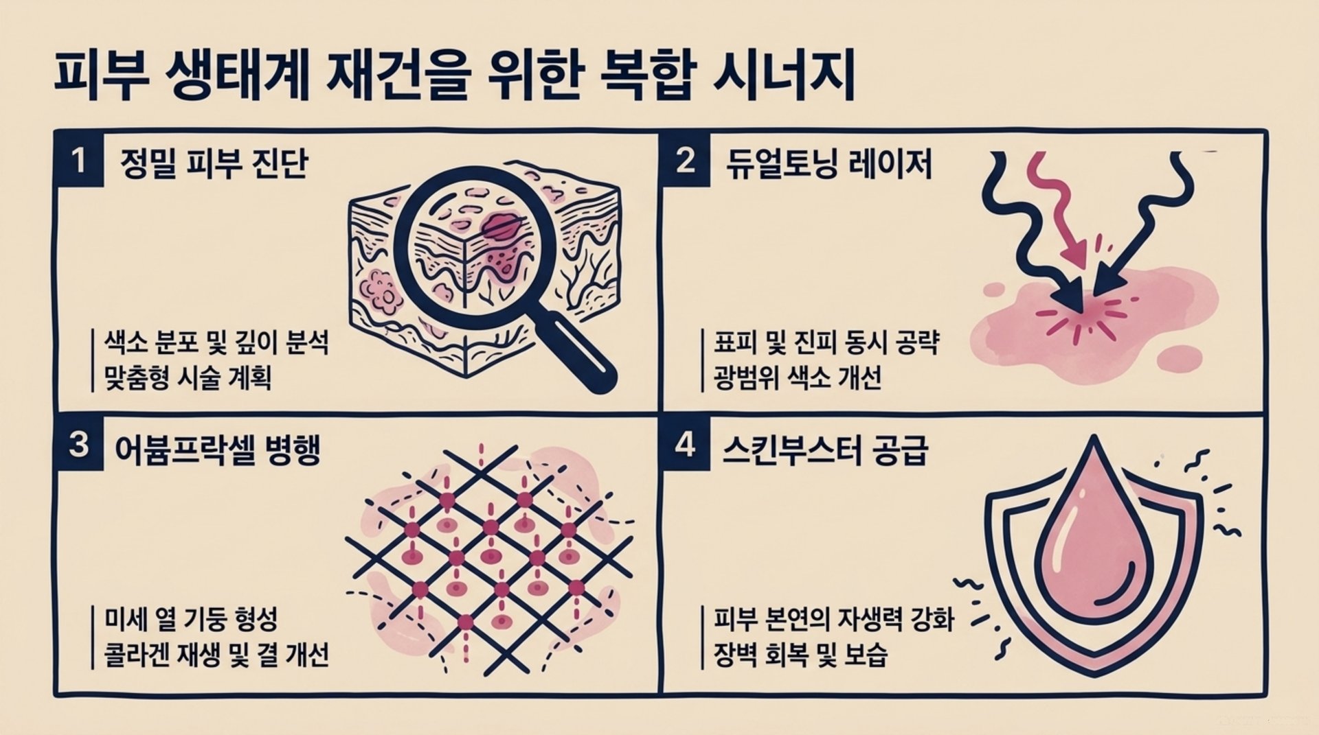서대문구 한의원 피부 생태계 재건을 위한 복합 시너지 안내 이미지