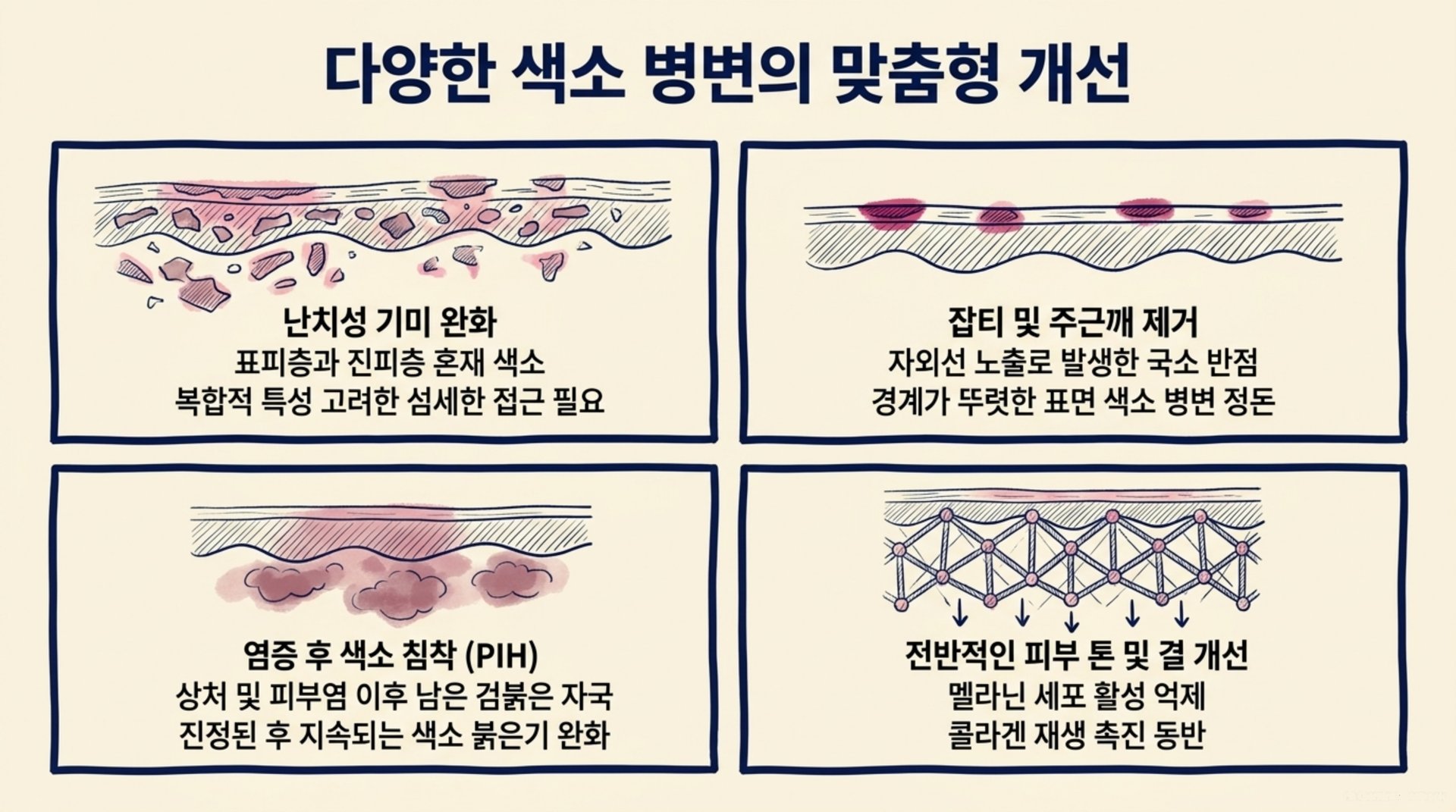 서대문구 한의원 다양한 색소 병변의 맞춤형 개선 안내 이미지
