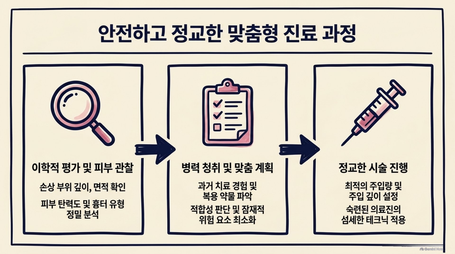 북가좌동 한의원 안전하고 정교한 맞춤형 진료 과정 안내 이미지