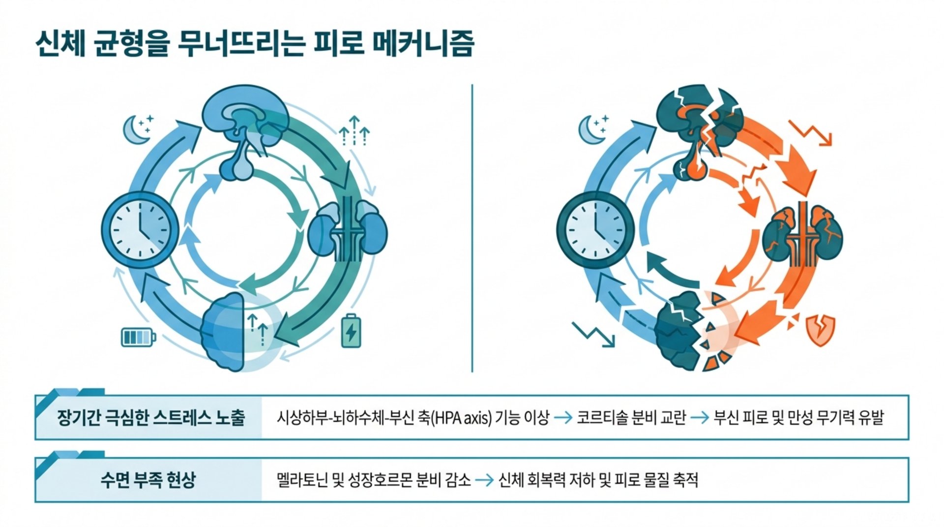 북가좌동 한의원 신체 균형을 무너뜨리는 피로 메커니즘 안내 이미지