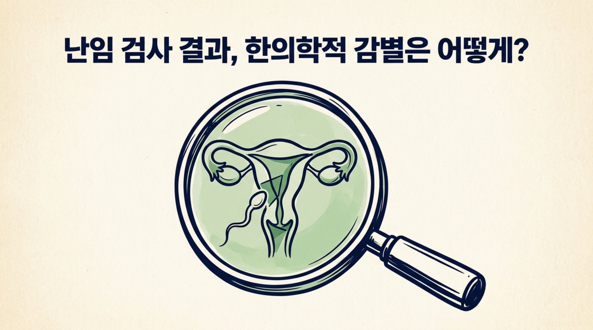 남가좌동 한의원 난임 검사 결과, 한의학적 감별은 어떻게? 안내 이미지