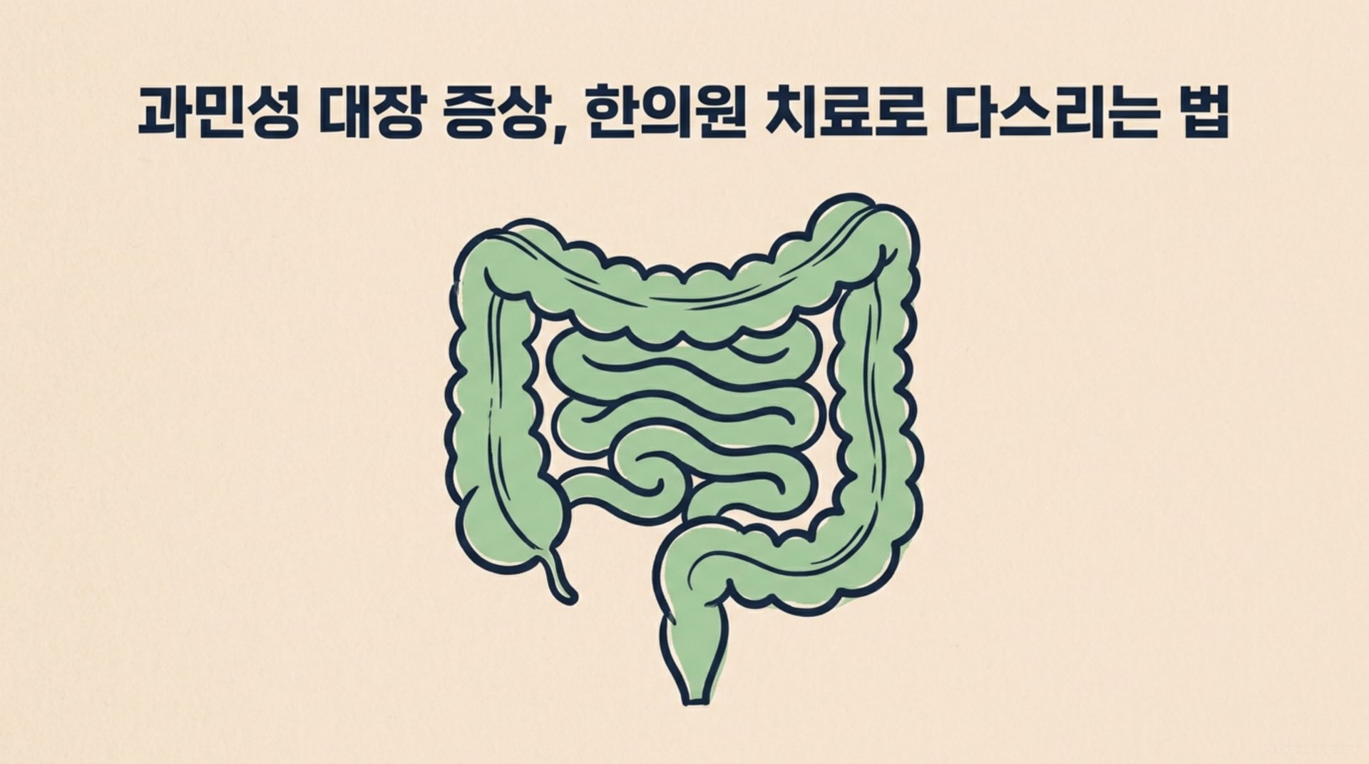 남가좌동 한의원 과민성 대장 증상, 한의원 치료로 다스리는 법 안내 이미지