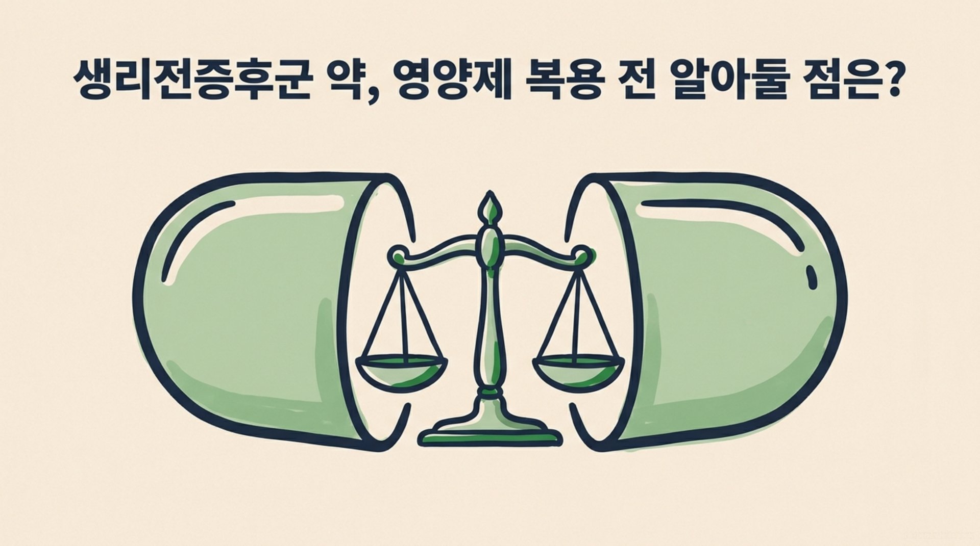 남가좌동 한의원 생리전증후군 약, 영양제 복용 전 알아둘 점은? 안내 이미지