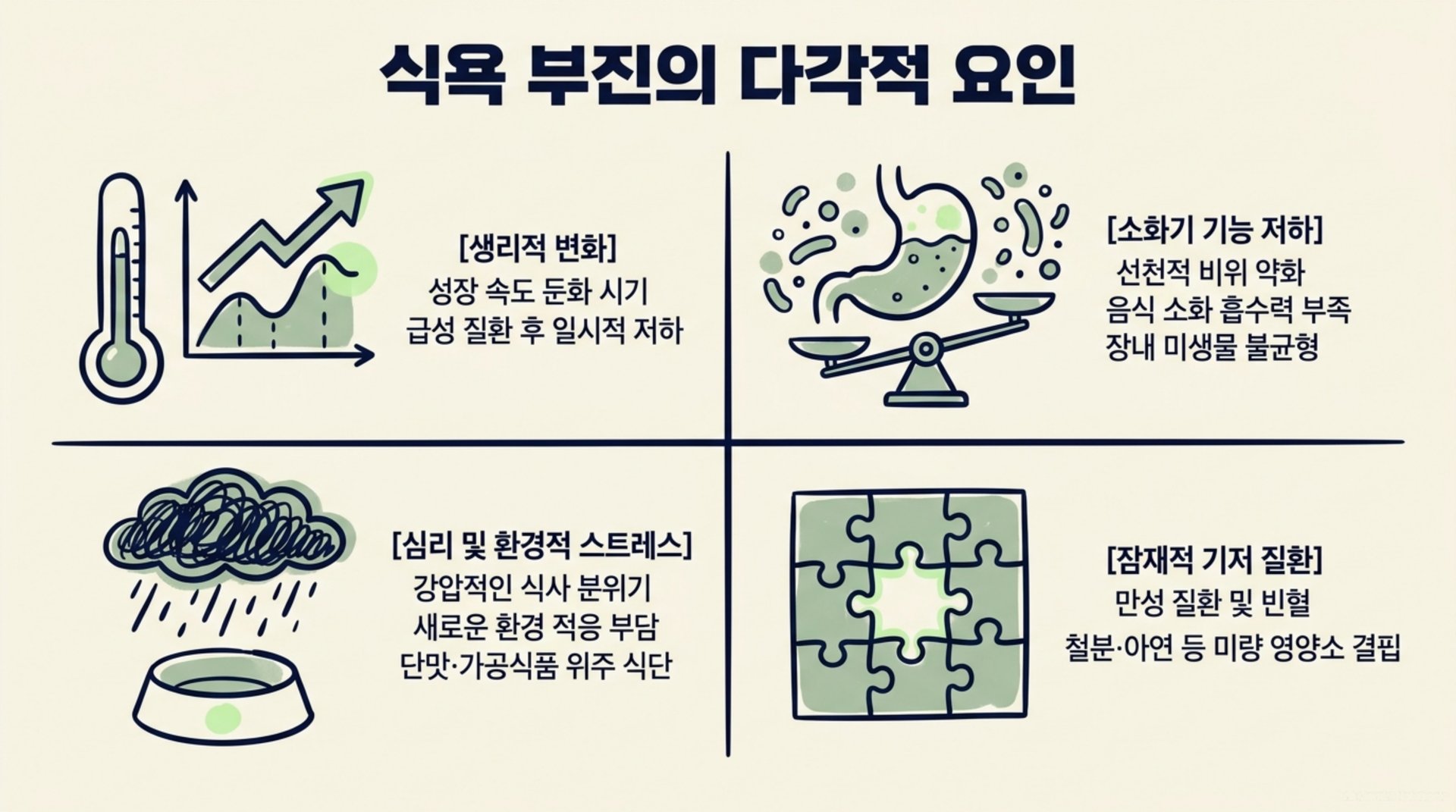 북가좌동 한의원 식욕 부진의 다각적 요인 안내 이미지