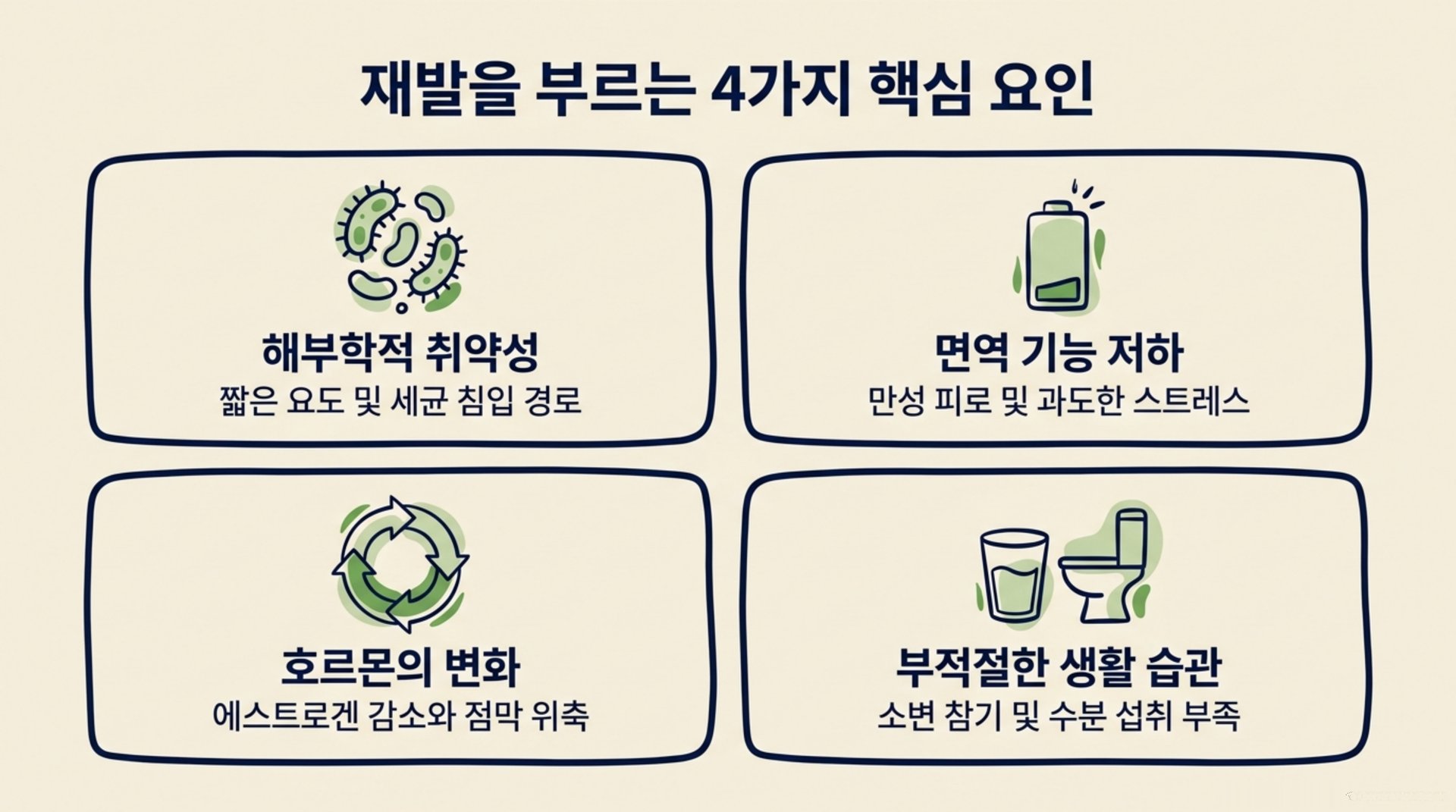 북가좌동 한의원 재발을 부르는 4가지 핵심 요인 안내 이미지