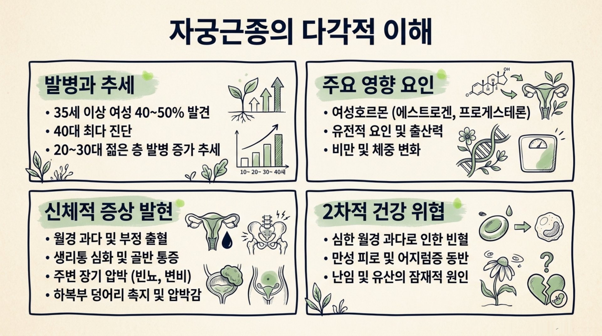 북가좌동 한의원 자궁근종의 다각적 이해 안내 이미지