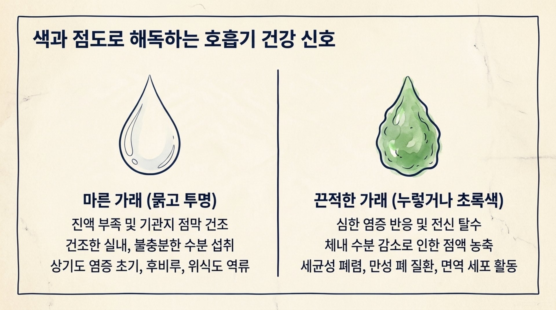 서대문구 한의원 색과 점도로 해독하는 호흡기 건강 신호 안내 이미지