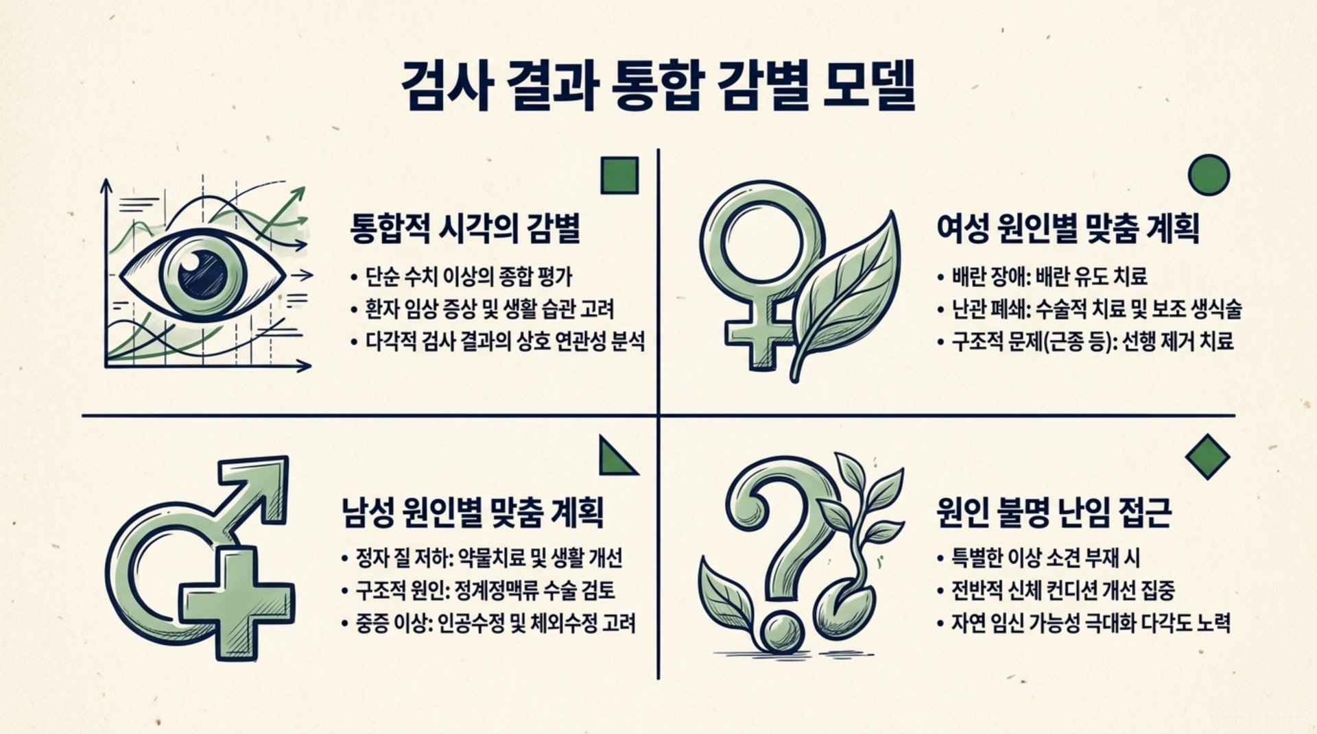 남가좌동 한의원 검사 결과 통합 감별 모델 안내 이미지