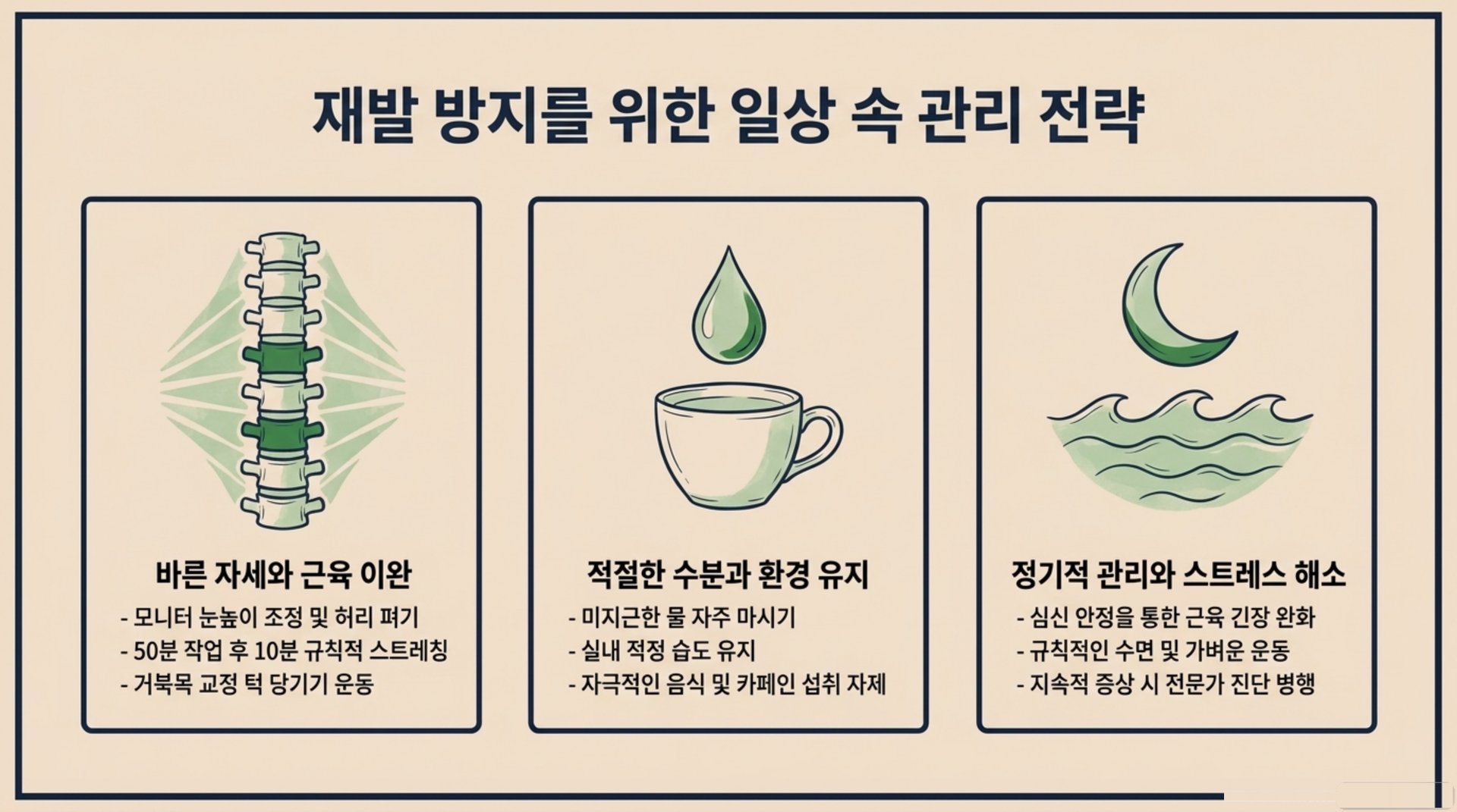 서대문구 한의원 재발 방지를 위한 일상 속 관리 전략 안내 이미지