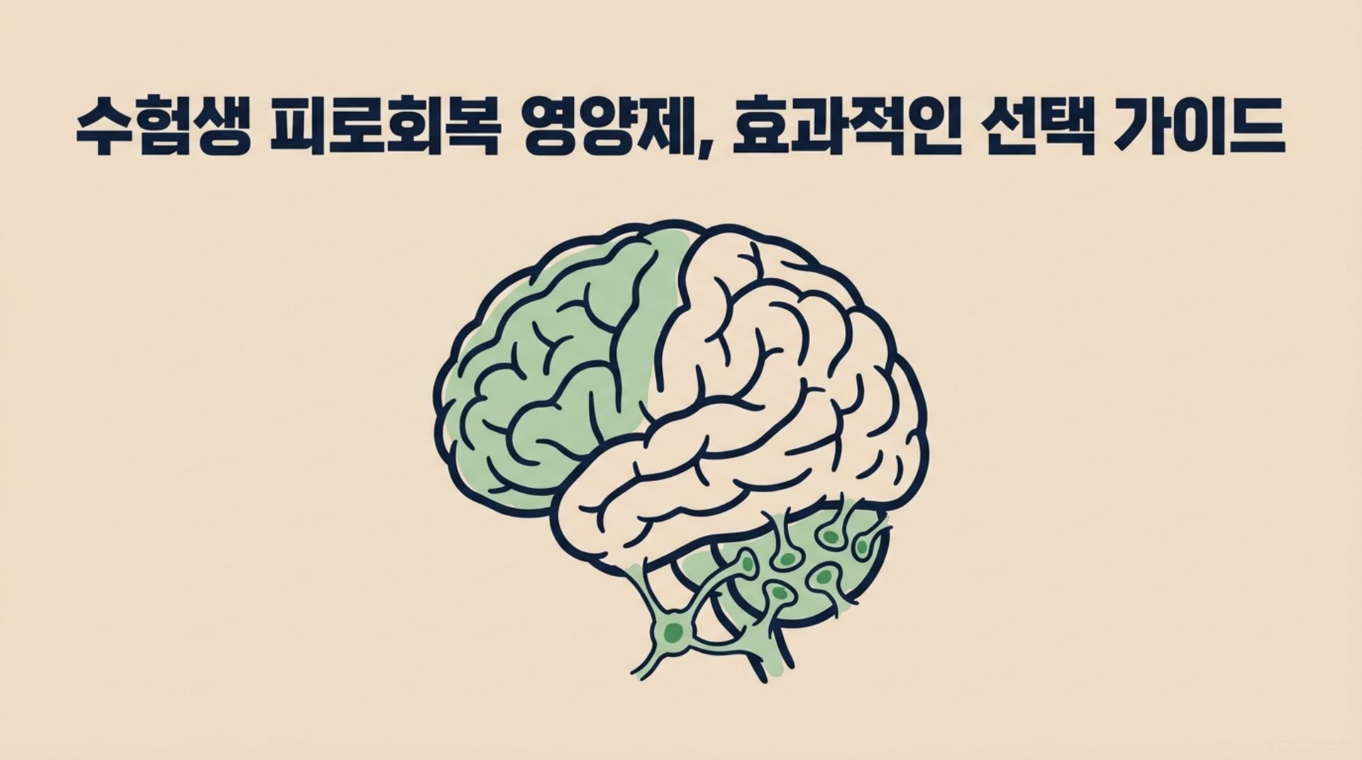 남가좌동 한의원 수험생 피로회복 영양제, 효과적인 선택 가이드 안내 이미지