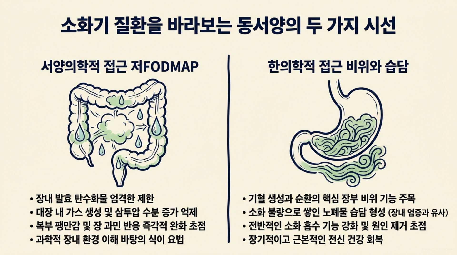 북가좌동 한의원 소화기 질환을 바라보는 동서양의 두 가지 시선 안내 이미지
