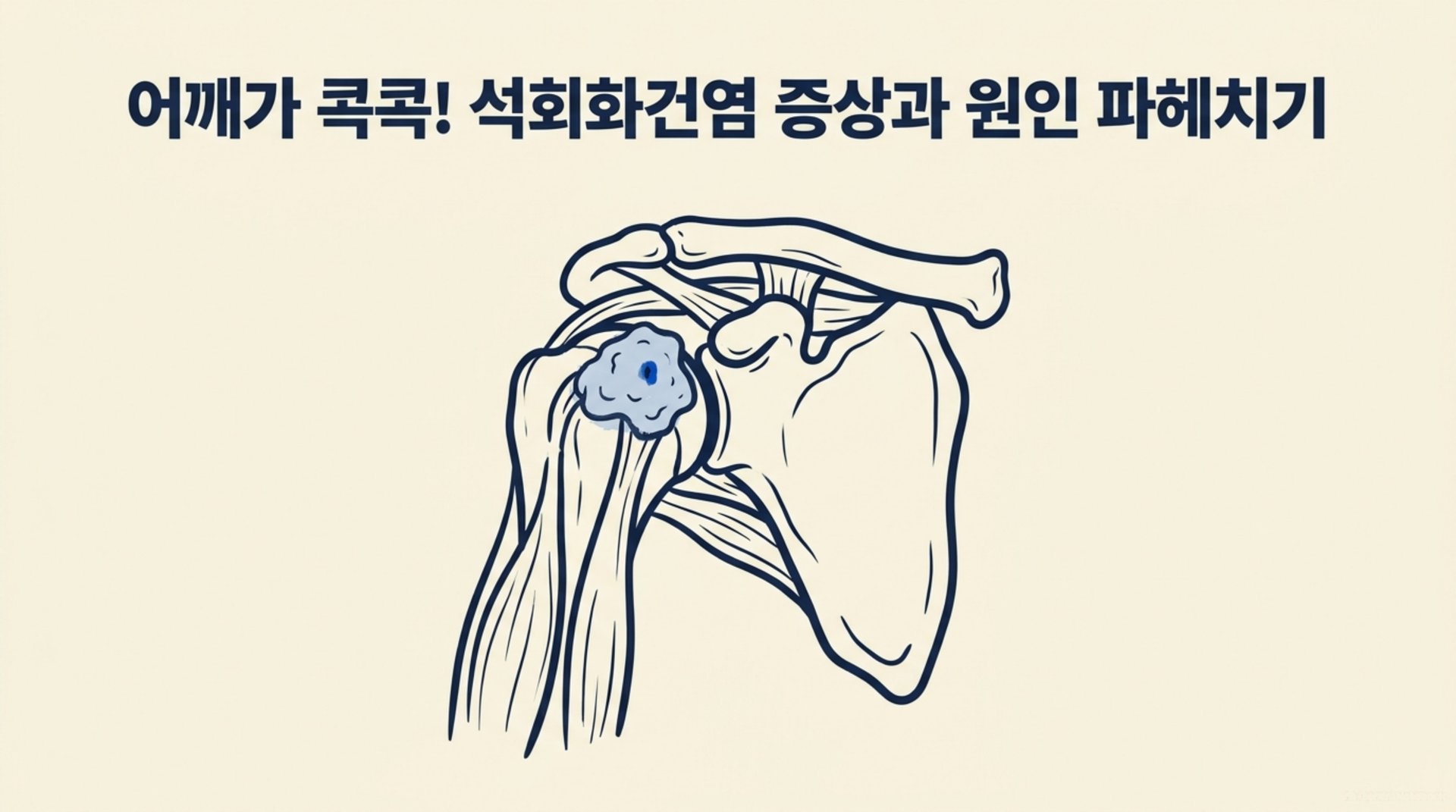 남가좌동 한의원 어깨가 콕콕! 석회화건염 증상과 원인 파헤치기 안내 이미지