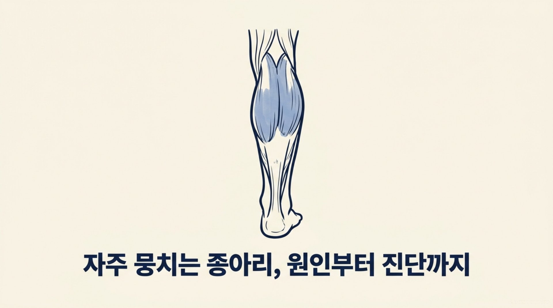 남가좌동 한의원 자주 뭉치는 종아리, 원인부터 진단까지 안내 이미지