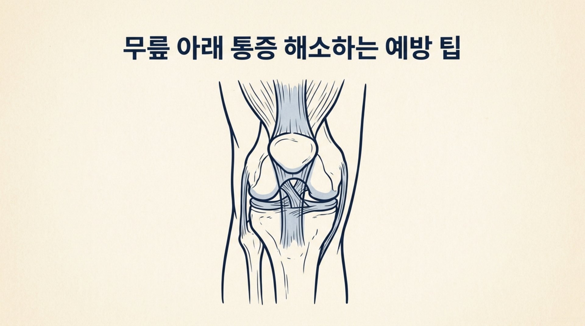 남가좌동 한의원 무릎 아래 통증 해소하는 예방 팁 안내 이미지