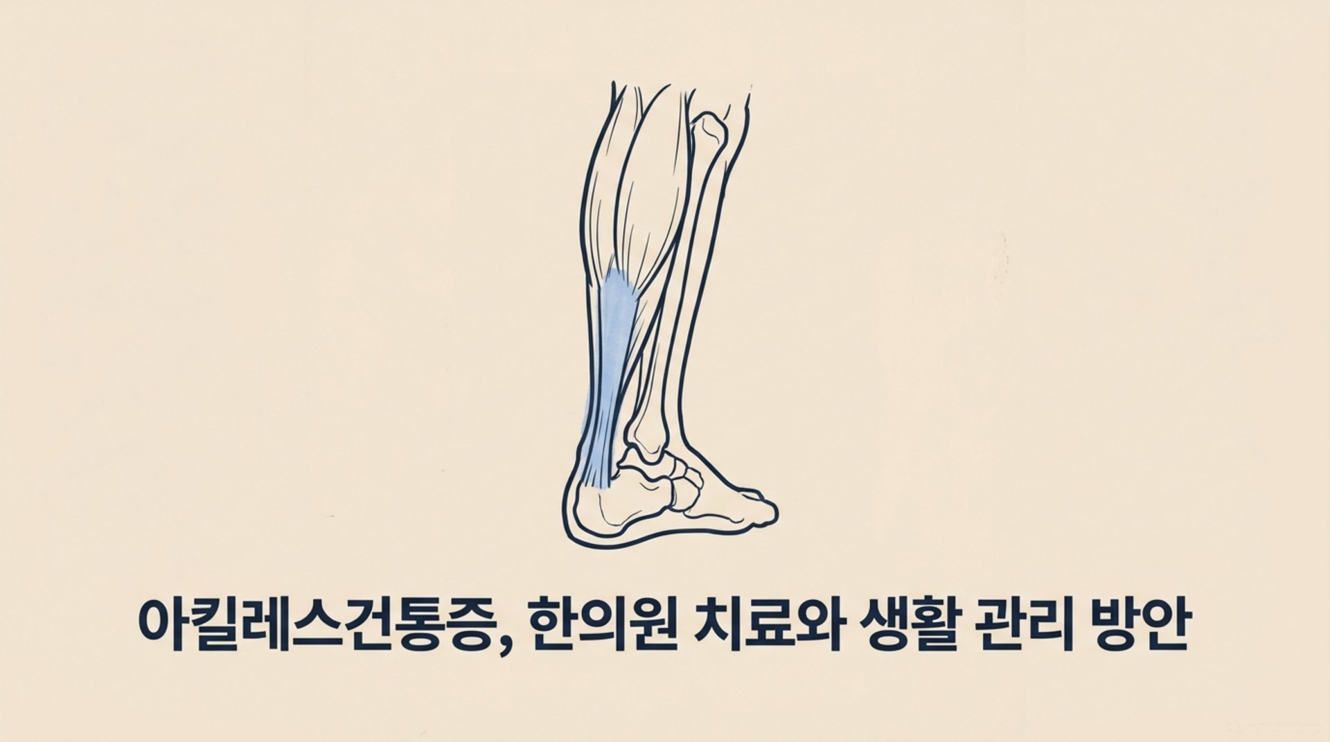 남가좌동 한의원 아킬레스건통증, 한의원 치료와 생활 관리 방안 안내 이미지