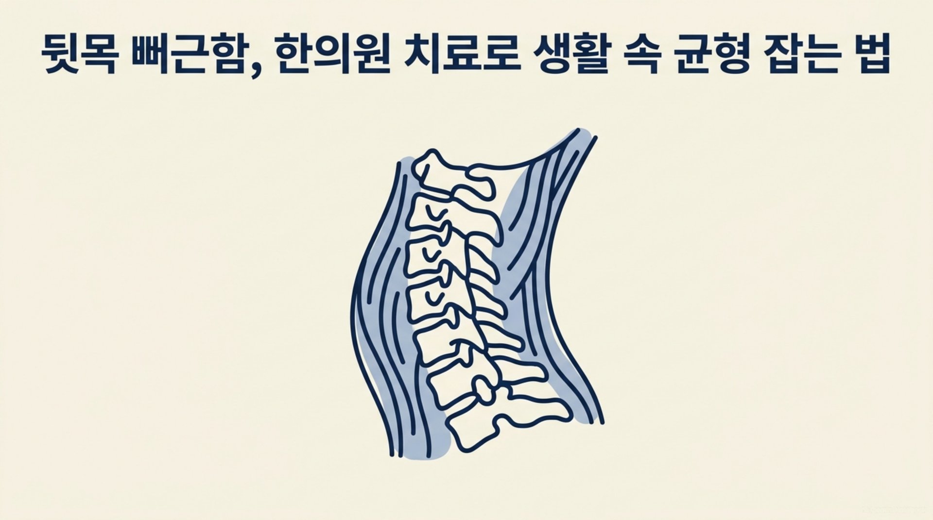 남가좌동 한의원 뒷목 뻐근함, 한의원 치료로 생활 속 균형 잡는 법 안내 이미지