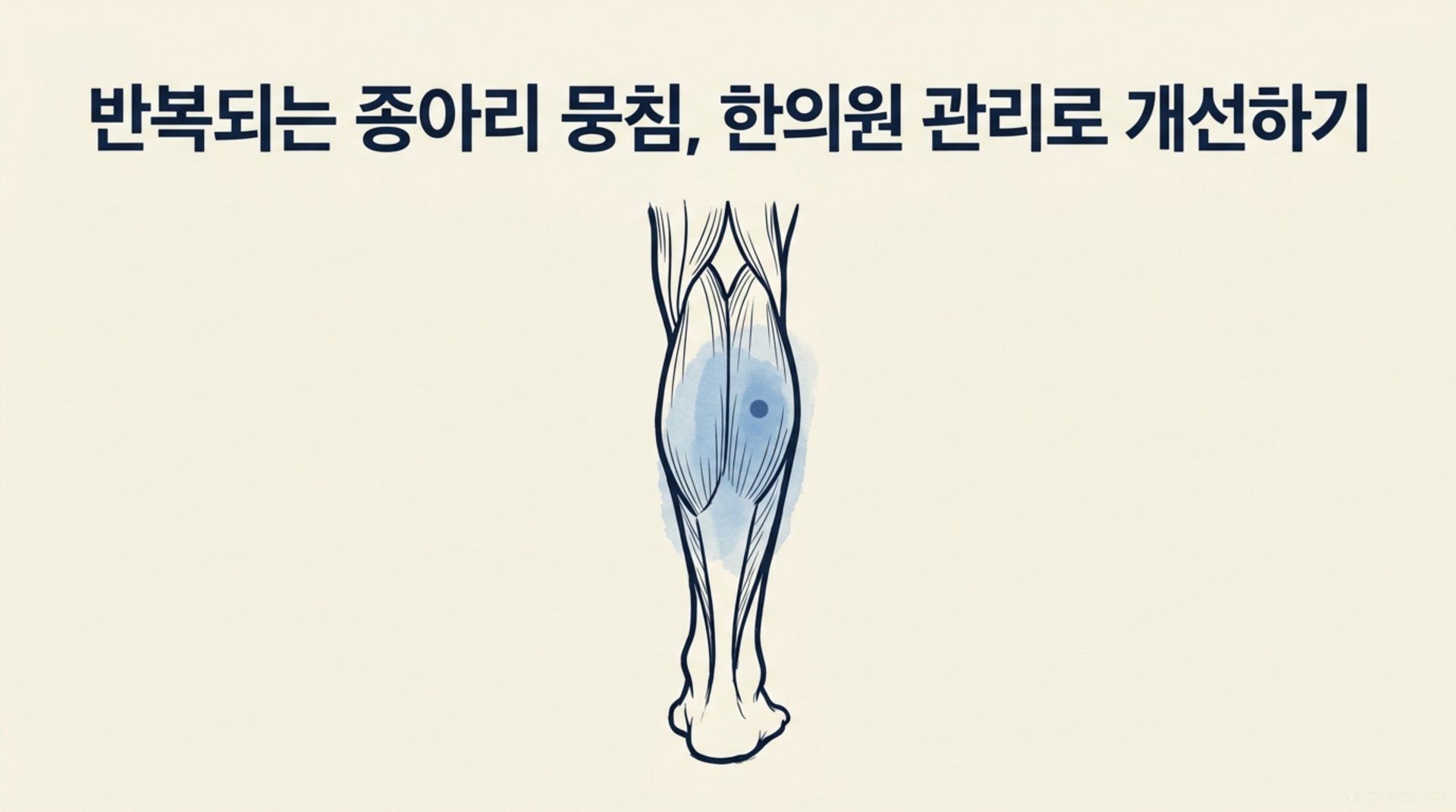 남가좌동 한의원 반복되는 종아리 뭉침, 한의원 관리로 개선하기 안내 이미지