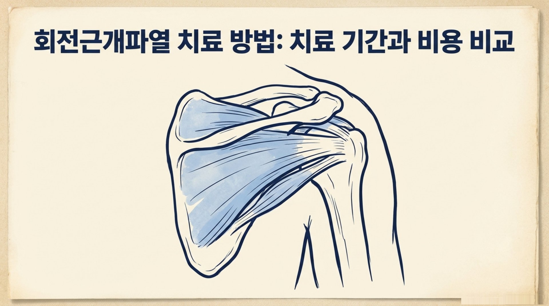 남가좌동 한의원 회전근개파열 치료 방법: 치료 기간과 비용 비교 안내 이미지