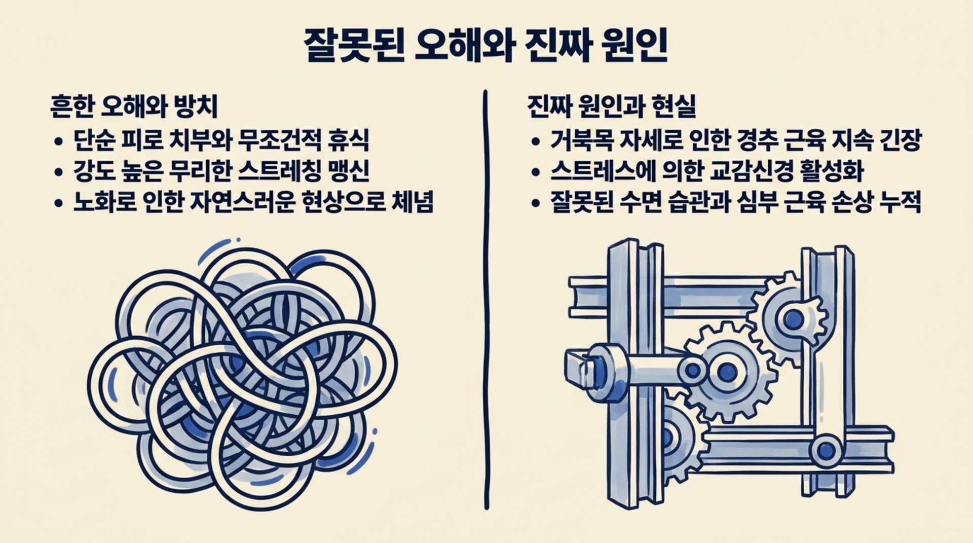 북가좌동 한의원 잘못된 오해와 진짜 원인 안내 이미지