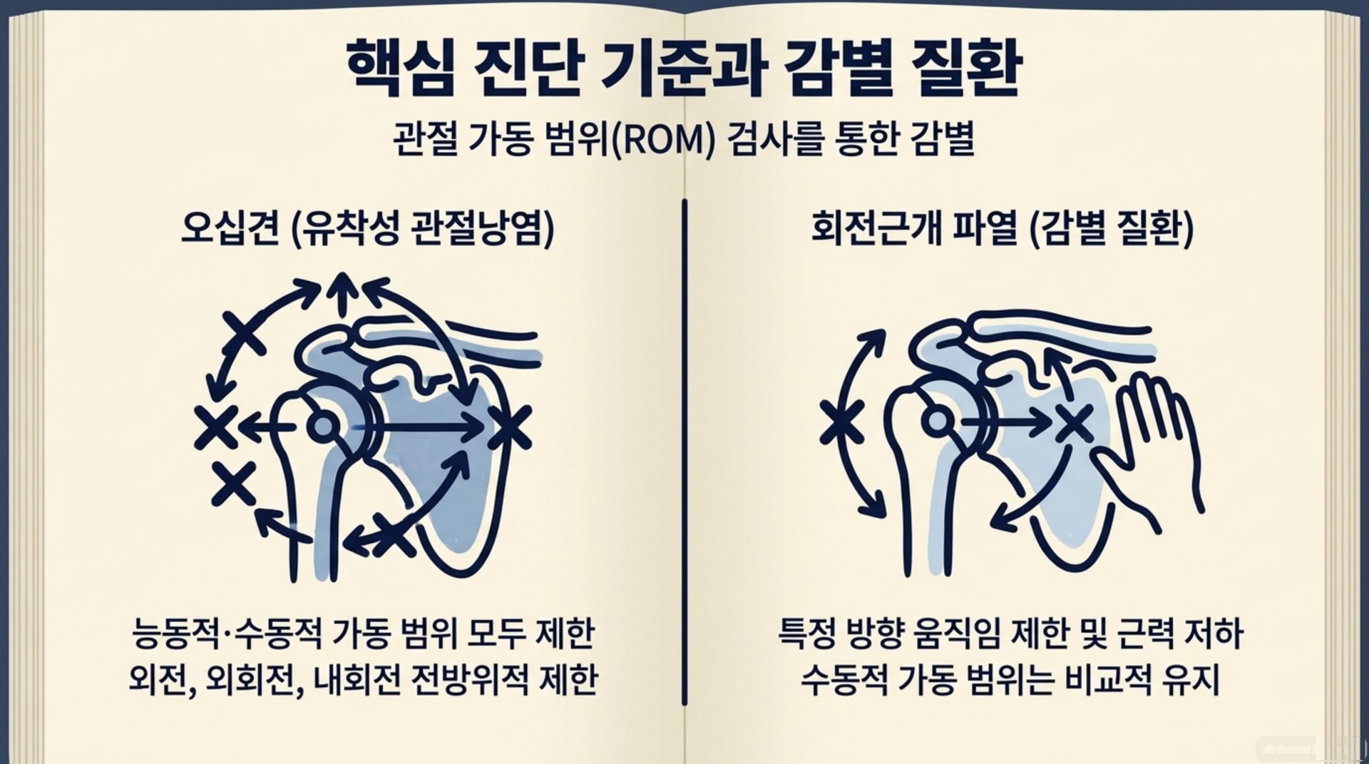 남가좌동 한의원 핵심 진단 기준과 감별 질환 안내 이미지