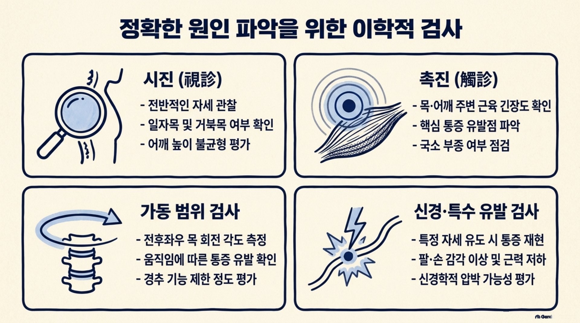남가좌동 한의원 정확한 원인 파악을 위한 의학적 검사 안내 이미지