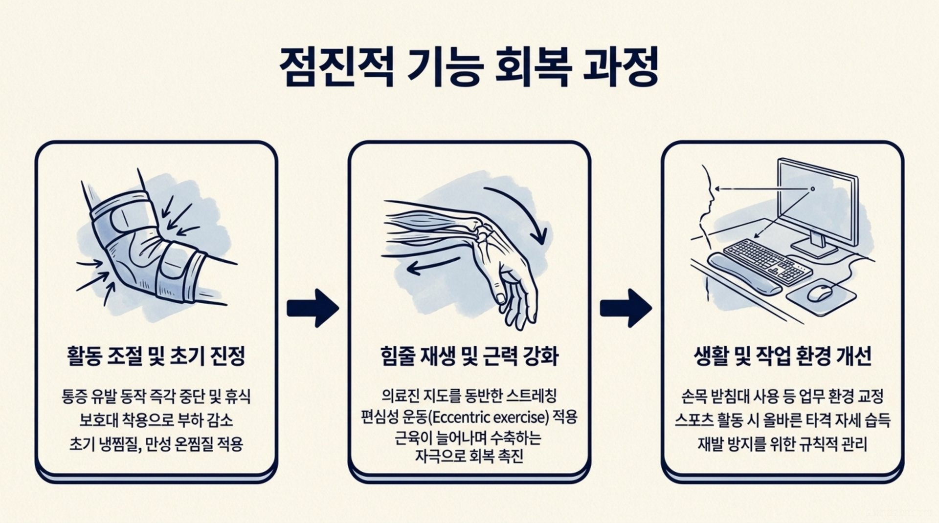 북가좌동 한의원 점진적 기능 회복 과정 안내 이미지