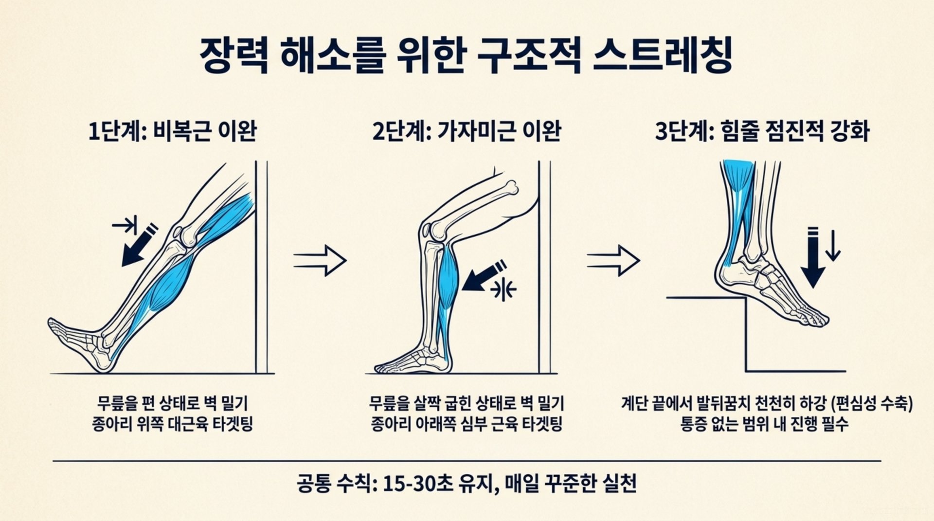 북가좌동 한의원 장력 해소를 위한 구조적 스트레칭 안내 이미지