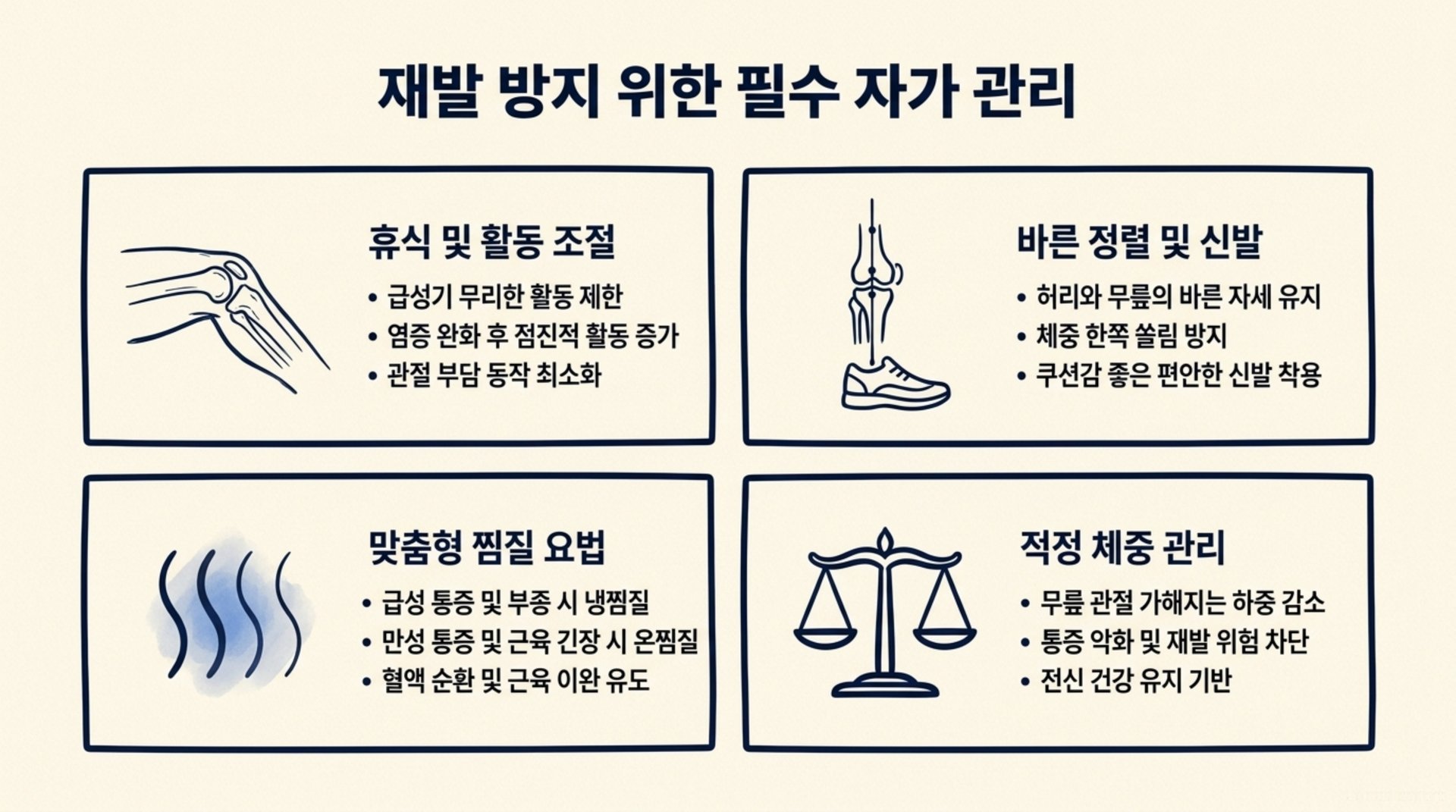 북가좌동 한의원 재발 방지 위한 필수 자가 관리 안내 이미지