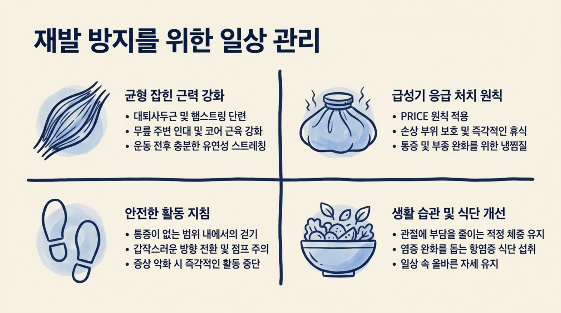서대문구 한의원 재발 방지를 위한 일상 관리 안내 이미지