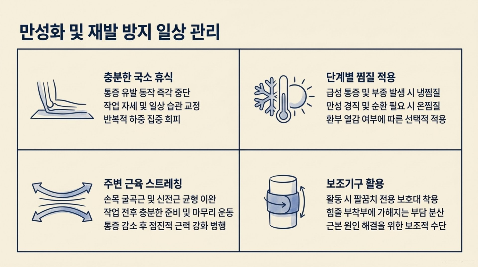 서대문구 한의원 만성화 및 재발 방지 일상 관리 안내 이미지