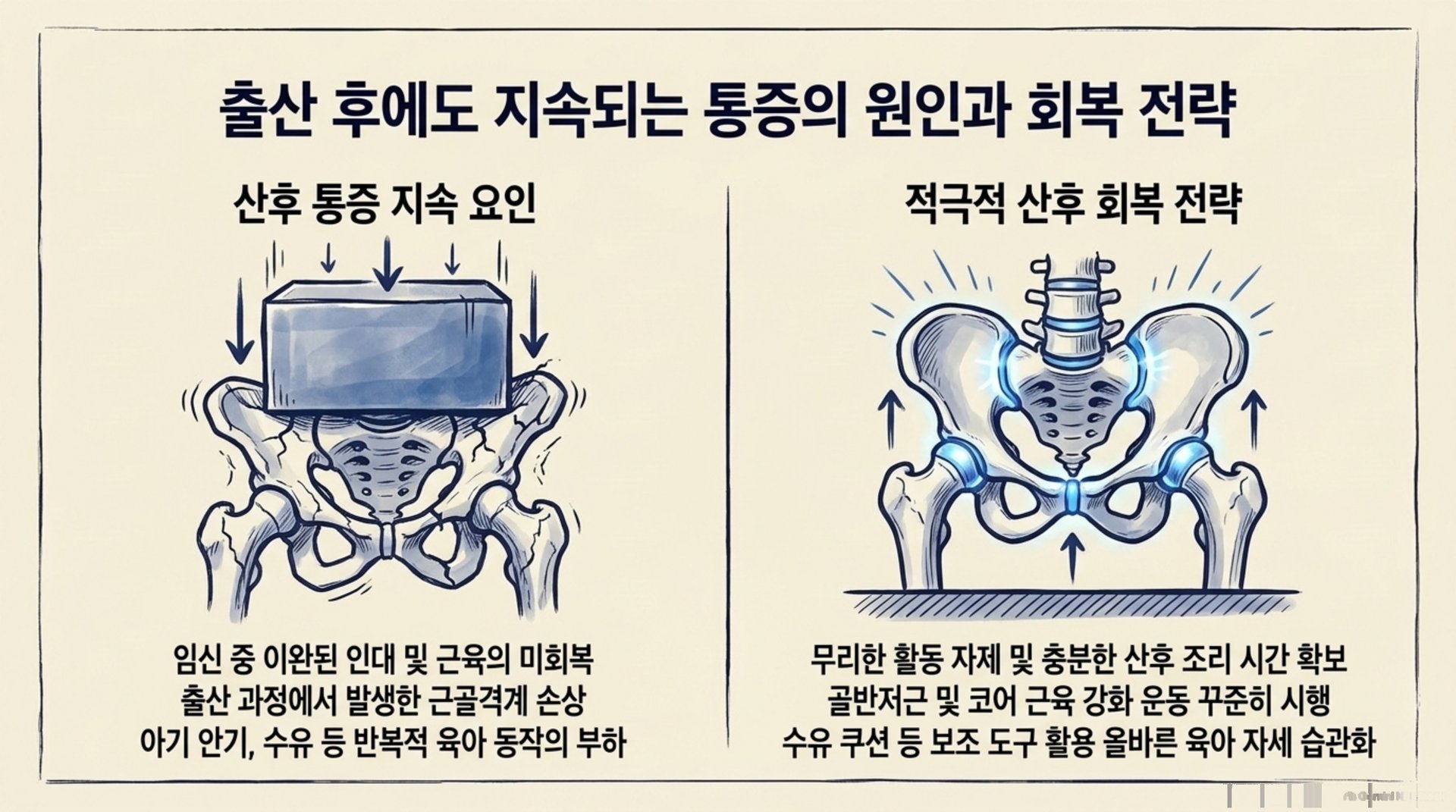 서대문구 한의원 출산 후에도 지속되는 통증의 원인과 회복 전략 안내 이미지