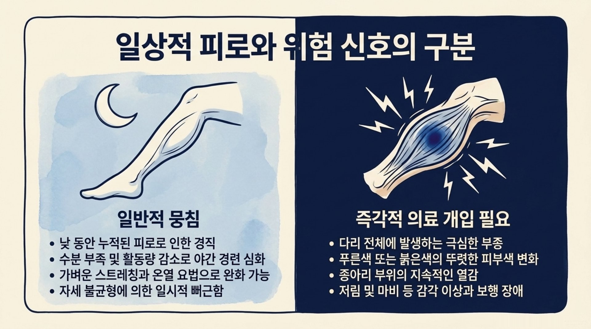 서대문구 한의원 일상적 피로와 위험 신호의 구분 안내 이미지