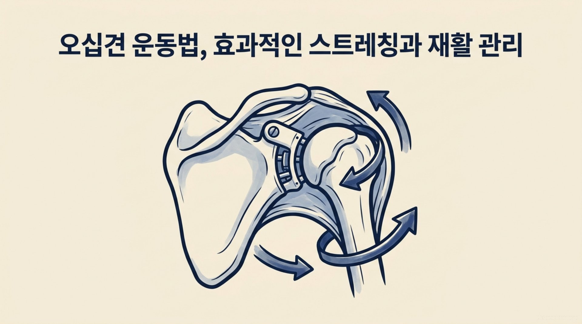 남가좌동 한의원 오십견 운동법, 효과적인 스트레칭과 재활 관리 안내 이미지