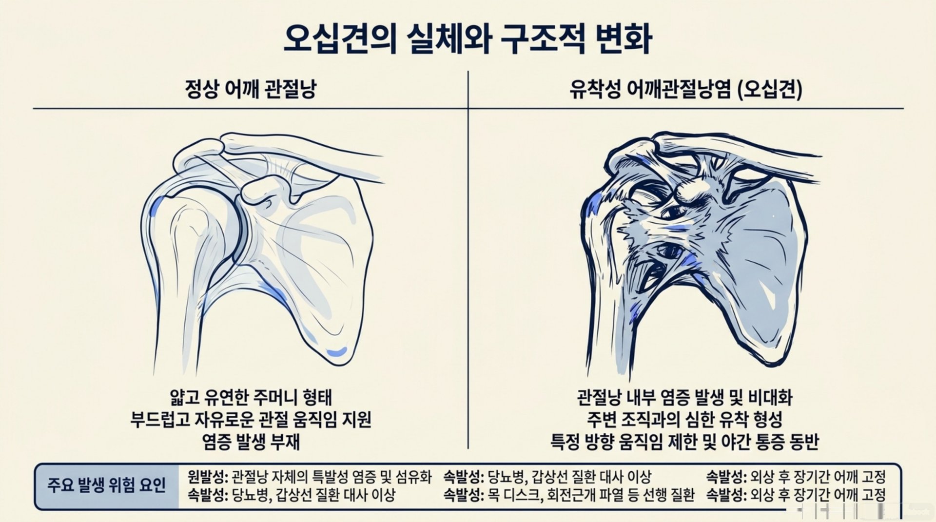 북가좌동 한의원 오십견의 실체와 구조적 변화 안내 이미지