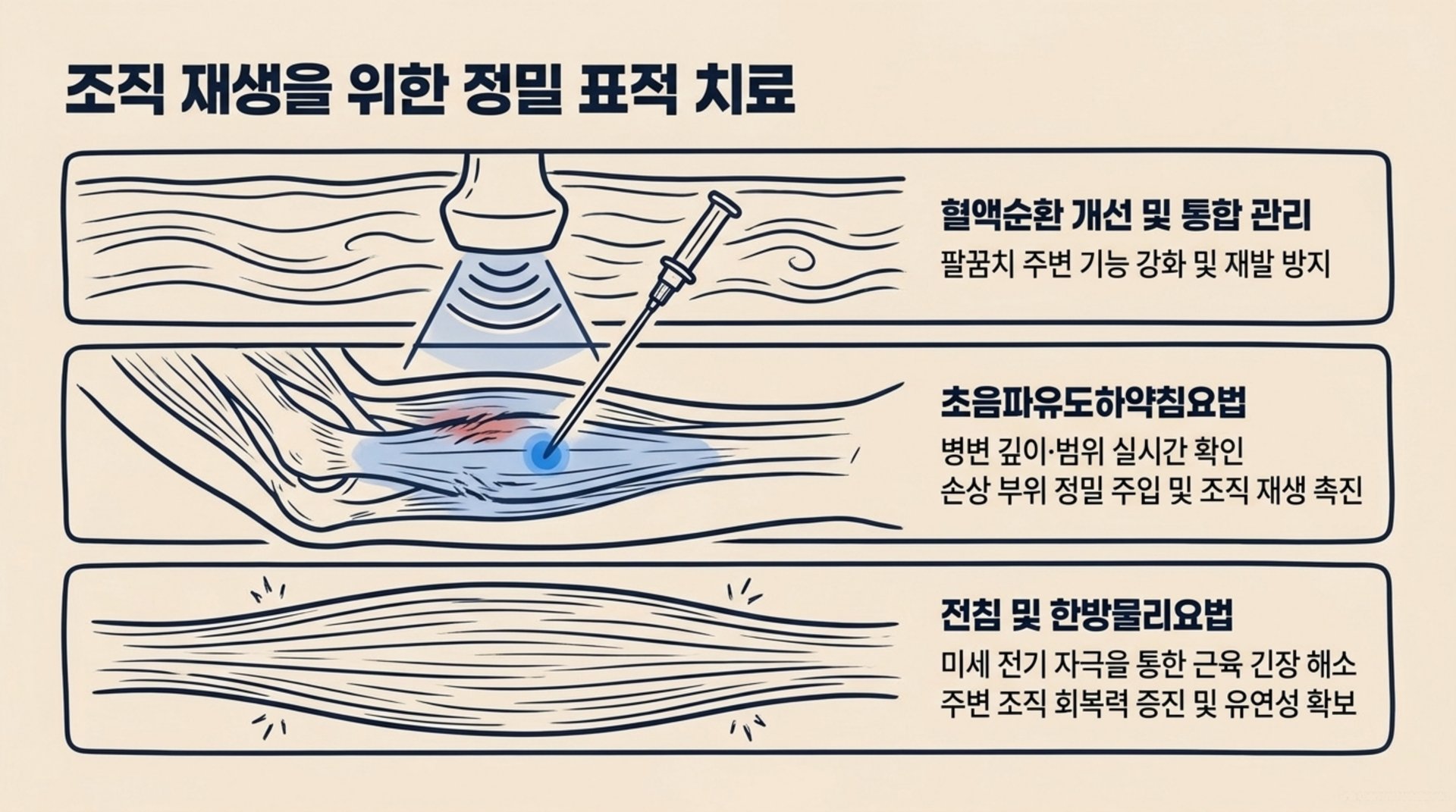 서대문구 한의원 조직 재생을 위한 정밀 표적 치료 안내 이미지