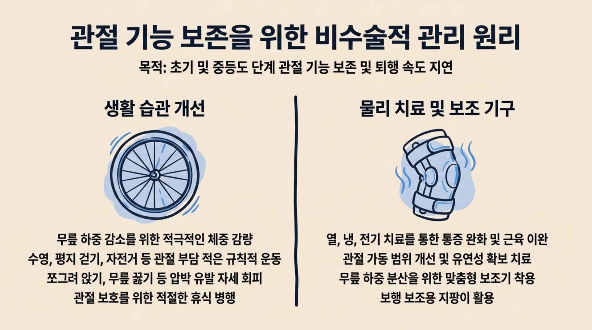 남가좌동 한의원 관절 기능 보존을 위한 비수술적 관리 원리 안내 이미지