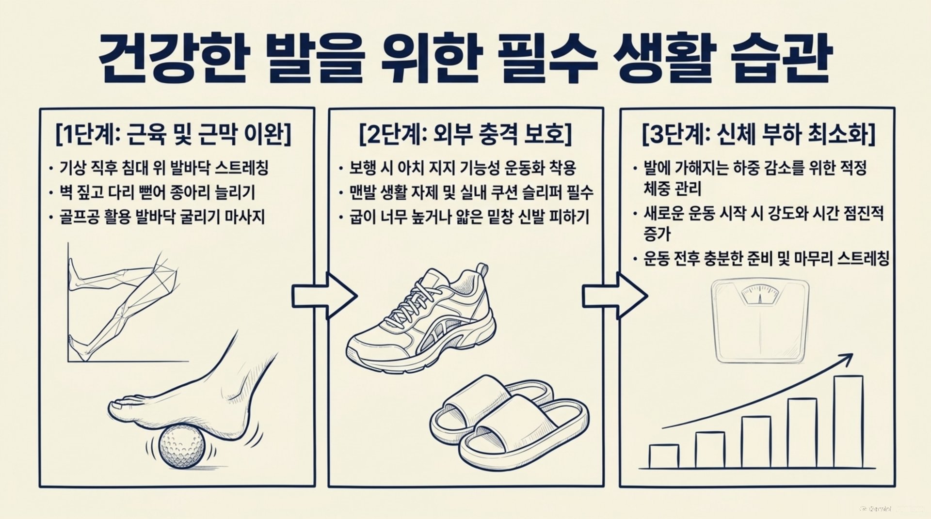 남가좌동 한의원 건강한 발을 위한 필수 생활 습관 안내 이미지